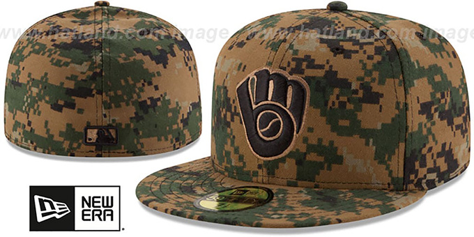 brewers camo hat