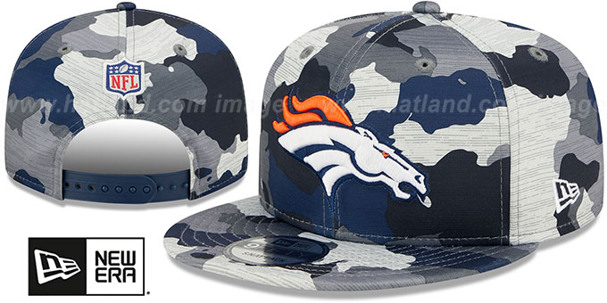 Broncos '2022 CAMO NFL TRAINING CAMP SNAPBACK' Hat by New Era