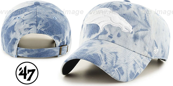Broncos 'ACID WASH STRAPBACK' Hat by Twins 47 Brand