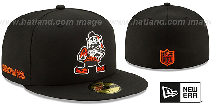 Browns '2020 NFL VIRTUAL DRAFT' Black Fitted Hat by New Era
