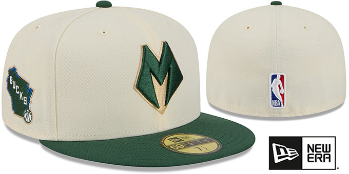 Bucks 25-26 'CITY-EDITION' Fitted Hat by New Era