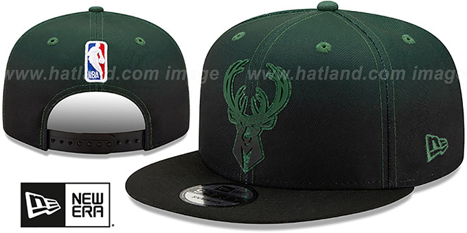 Bucks 'BACK HALF FADE SNAPBACK' Hat by New Era