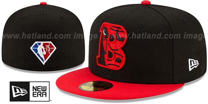 Bulls '2021 NBA INSIDER DRAFT' Black-Red Fitted Hat by New Era