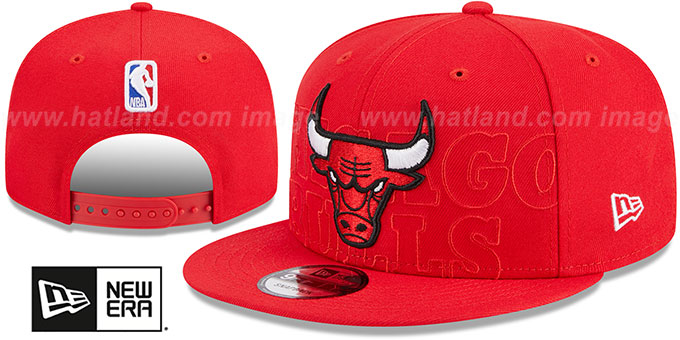 Bulls 2023 'NBA DRAFT SNAPBACK' Red Hat by New Era