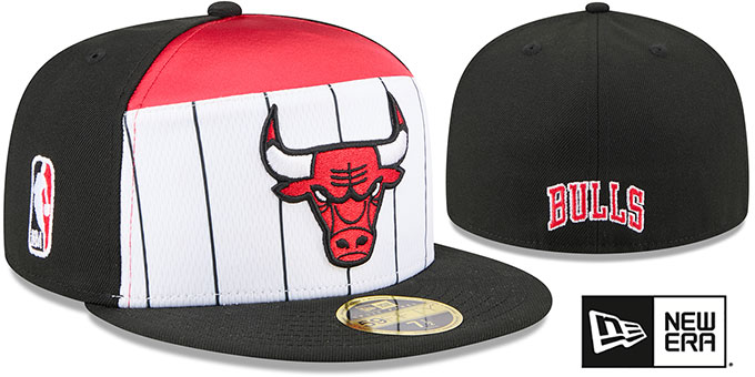 Bulls '2025-26 NBA SPLIT PANEL TIP OFF' Fitted Hat by New Era