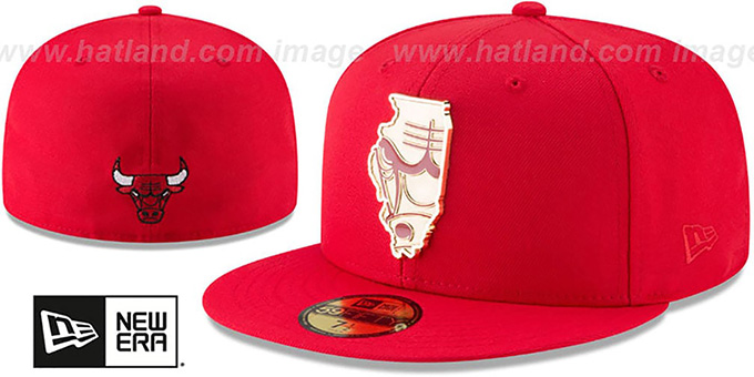 gold chicago bulls hat