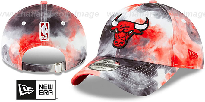 Bulls 'TIE-DYE STRAPBACK' Hat by New Era