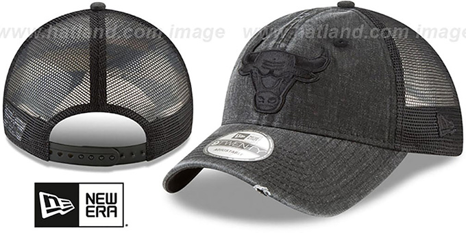 chicago bulls black hat