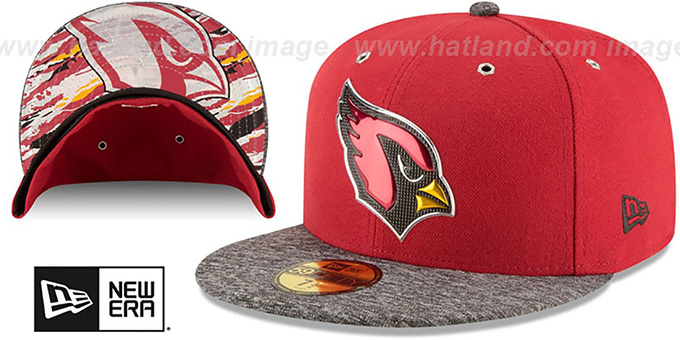 Cardinals '2016 NFL DRAFT' Fitted Hat by New Era