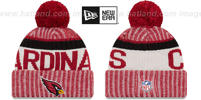 Cardinals '2017 STADIUM BEANIE' Red Knit Hat by New Era