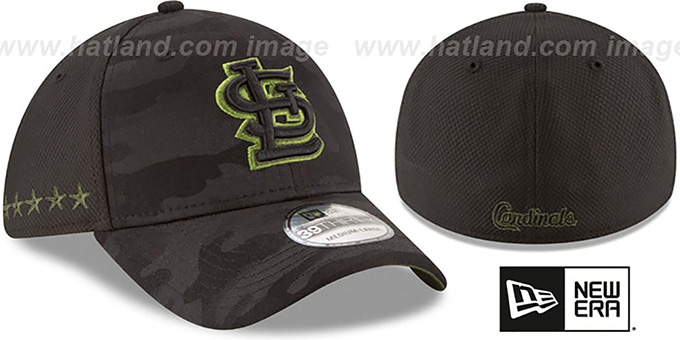 St Louis Cardinals 2018 Memorial Day Stars N Stripes Flex Hat