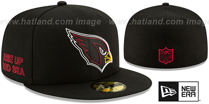 Cardinals '2020 NFL VIRTUAL DRAFT' Black Fitted Hat by New Era