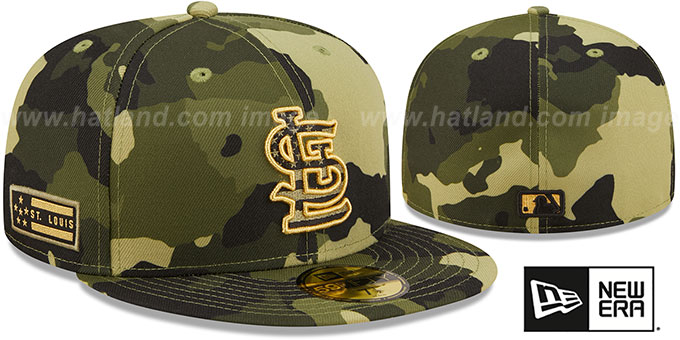 Cardinals 2022 ARMED FORCES 'STARS N STRIPES' Hat by New Era