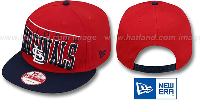Cardinals 'LE-ARCH SNAPBACK' Red-Navy Hat by New Era
