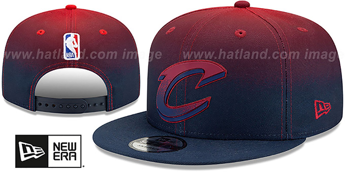 Cavaliers 'BACK HALF FADE SNAPBACK' Hat by New Era