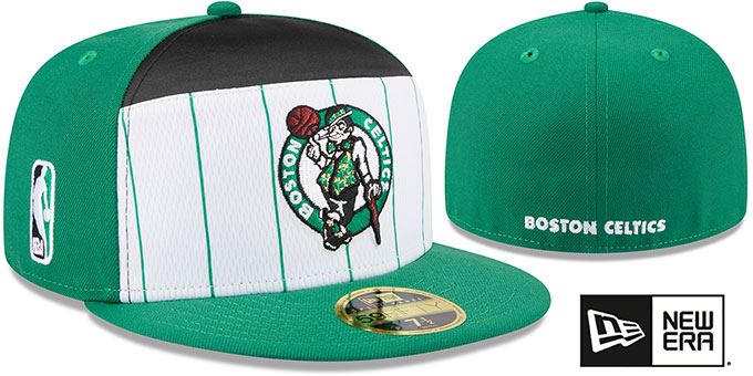 Celtics '2025-26 NBA SPLIT PANEL TIP OFF' Fitted Hat by New Era