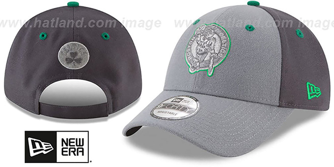 Celtics 'THE-LEAGUE GREY-POP STRAPBACK' Hat by New Era