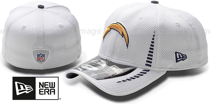 Chargers 'NFL TRAINING FLEX' White Hat by New Era