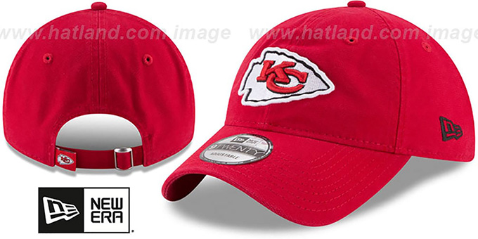 Chiefs 'CORE-CLASSIC STRAPBACK' Red Hat by New Era
