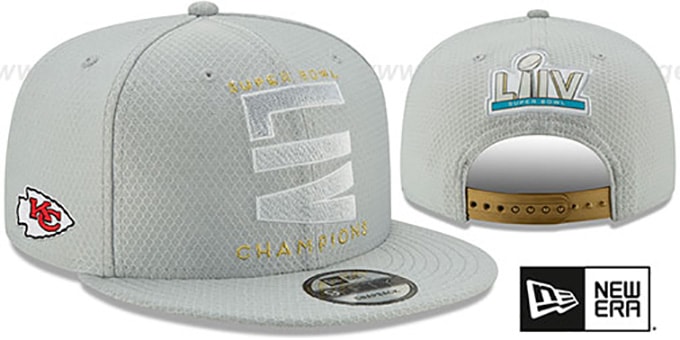 Chiefs 'SUPER BOWL LIV CHAMPIONS PARADE SNAPBACK' Hat by New Era