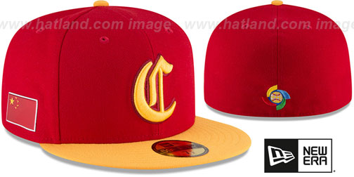 China 'PERFORMANCE WBC-2' Red-Gold Hat by New Era