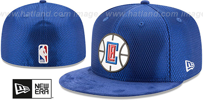 Clippers '2017 ONCOURT DRAFT' Royal Fitted Hat by New Era