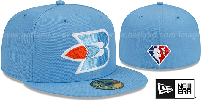 Clippers DIAMOND 75 'CITY-SERIES' ALTERNATE Sky Fitted Hat by New Era