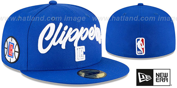 Clippers 'ROPE STITCH DRAFT' Royal Fitted Hat by New Era