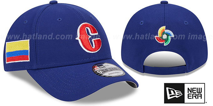 Colombia '2023 WBC GAME STRAPBACK' Royal Hat by New Era