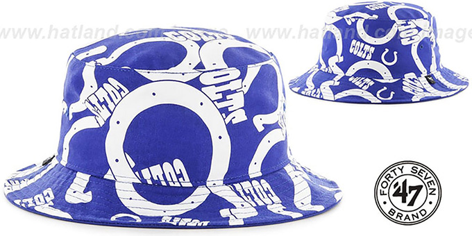 Colts 'BRAVADO BUCKET' Hat by Twins 47 Brand