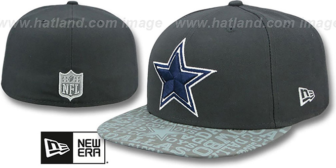 Dallas Cowboys 2014 NFL DRAFT Grey Fitted Hat by New Era