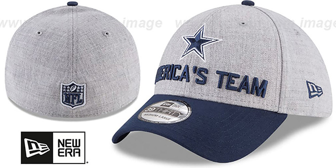 Cowboys '2018 ONSTAGE FLEX' Grey-Navy Hat by New Era