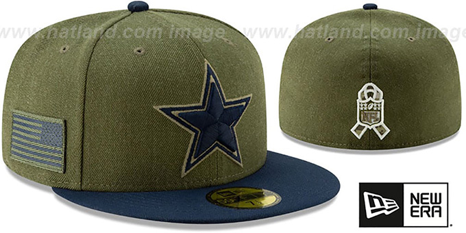 cowboys salute to service hat