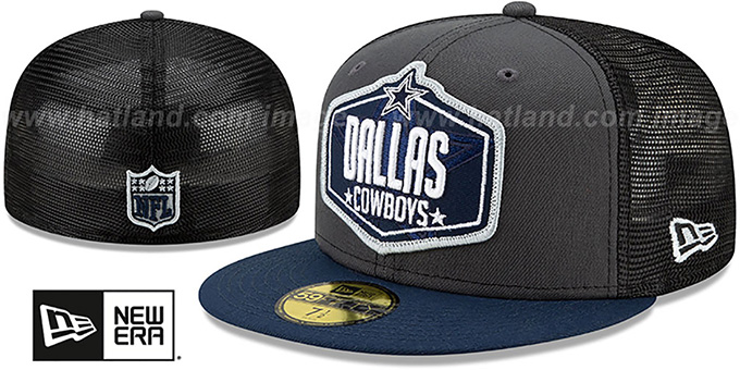 Cowboys '2021 NFL TRUCKER DRAFT' Fitted Hat by New Era