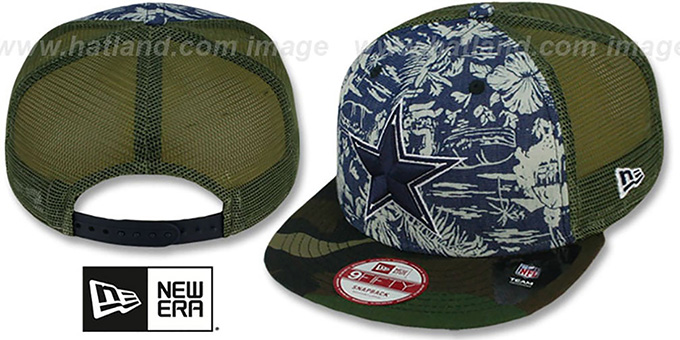 Cowboys 'TROPICAMO-MESH SNAPBACK' Hat by New Era