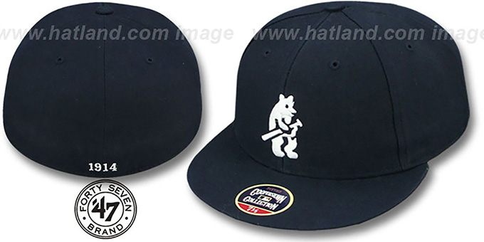 Cubs '1914 COOPERSTOWN ' Fitted Hat by Twins 47 Brand