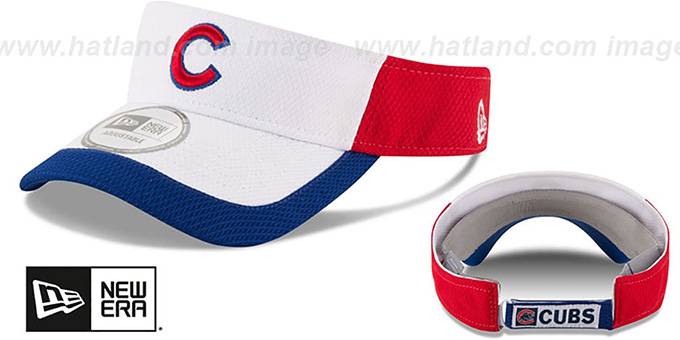 Cubs 'COLOR-BLOCK VISOR' by New Era