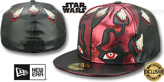 Darth Maul 'CHARACTER FACE' Fitted Hat by New Era