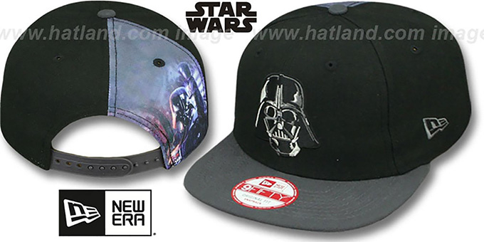 Darth Vader 'QUARTER-SUB SNAPBACK' Black-Grey Hat by New Era