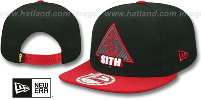 Darth Vader 'TRIFECT SNAPBACK' Black-Red Hat by New Era