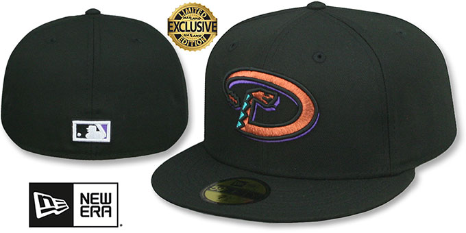 Diamondbacks '2001 GAME COOPERSTOWN' Fitted Hat by New Era