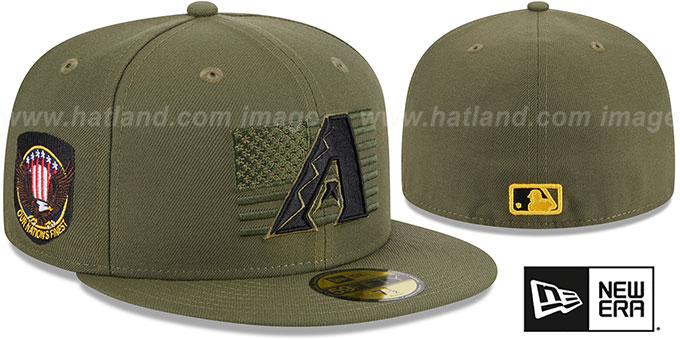 Diamondbacks 2023 ARMED FORCES 'STARS N STRIPES' Hat by New Era