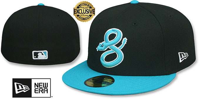 Diamondbacks 'ALTERNATE CITY CONNECT' Black-Teal Fitted Hat by New Era