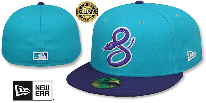 Diamondbacks 'ALTERNATE CITY CONNECT' Teal-Purple Fitted Hat by New Era