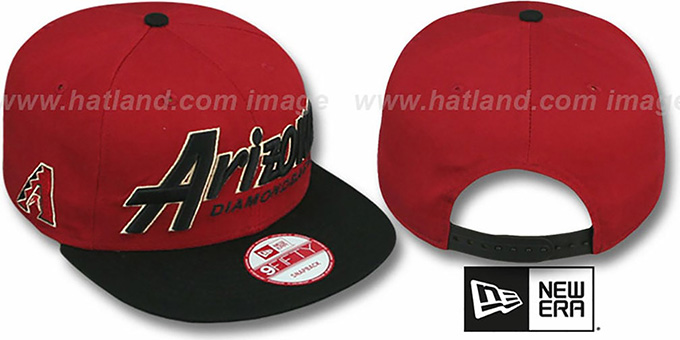 Diamondbacks 'SNAP-IT-BACK SNAPBACK' Brick-Black Hat by New Era