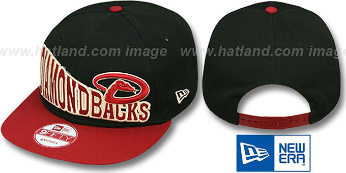 Diamondbacks 'STOKED SNAPBACK' Black-Brick Hat by New Era