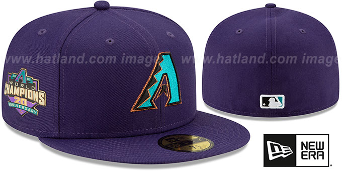 Diamondbacks 'TURN-BACK-THE-CLOCK' Fitted Hat by New Era