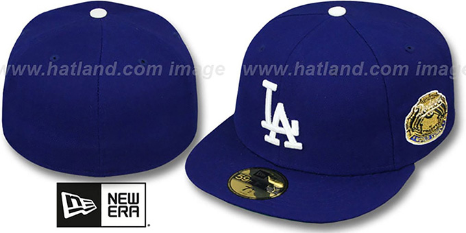 dodgers world series champion hat