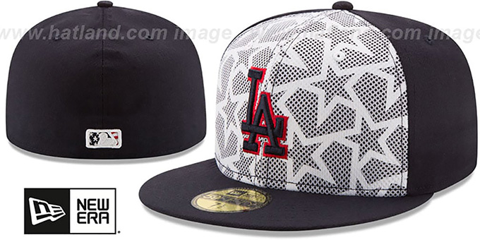 Dodgers '2016 JULY 4TH STARS N STRIPES' Fitted Hat by New Era