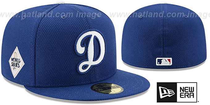 dodgers world series champion hat